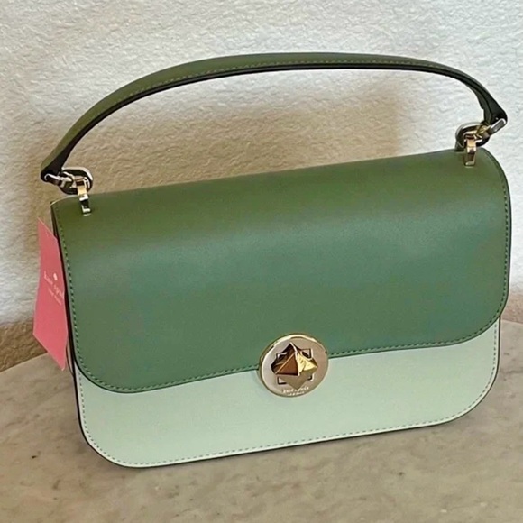 kate spade Handbags - Green Two-Tone Women's Bag